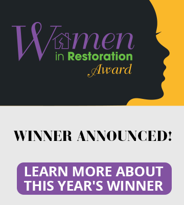 Women in Restoration award - Winner announced