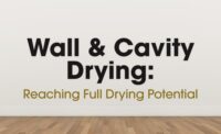 Wall and Cavity Drying