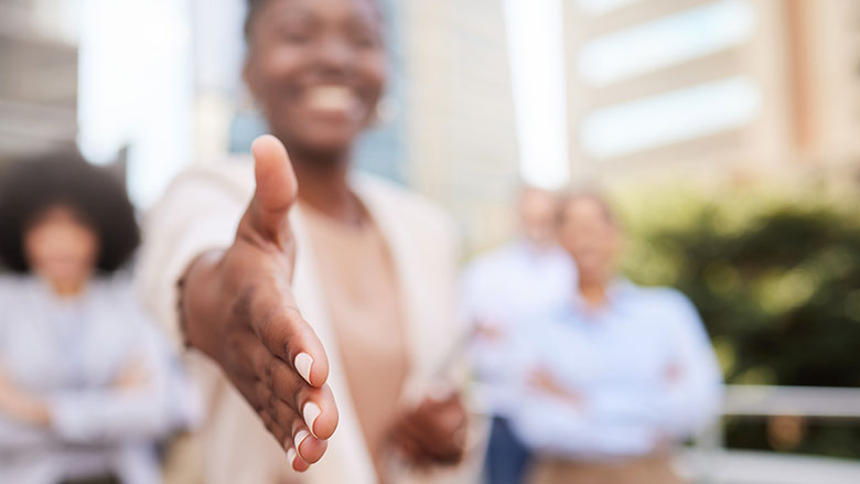 handshake in business