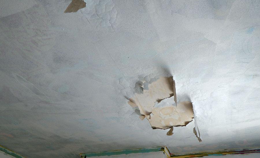 asbestos in plaster wall