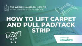 Weekly Hands-On How-To: How to Lift Carpet and Pull Pad/Tack Strip