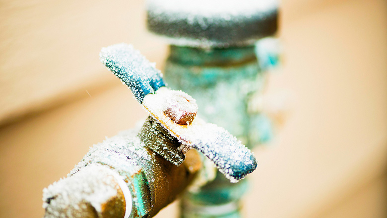 frozen pipe