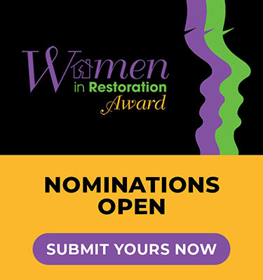 Women in Restoration award nominations open - Submit Yours Now!